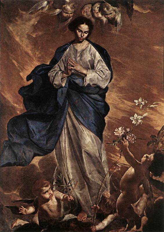 CAVALLINO, Bernardo The Blessed Virgin fdg Spain oil painting art